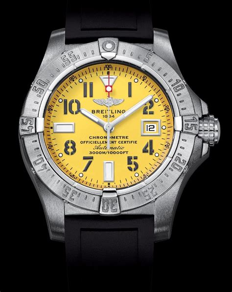 breitling avenger yellow limited edition|breitling limited edition.